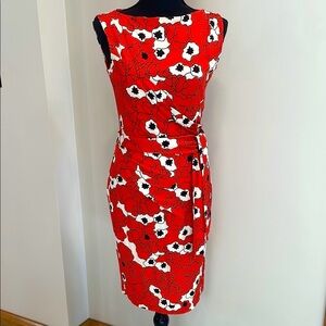 Diane Von Furstenberg Shina Sleeveless 100% silk size 2 dress
